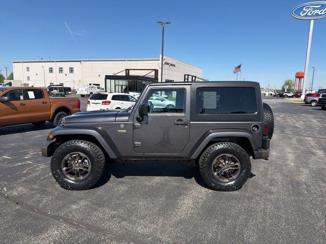 Used 2017 Jeep Wrangler 75th Anniversary Edition with VIN 1C4AJWBG3HL564377 for sale in Kansas City