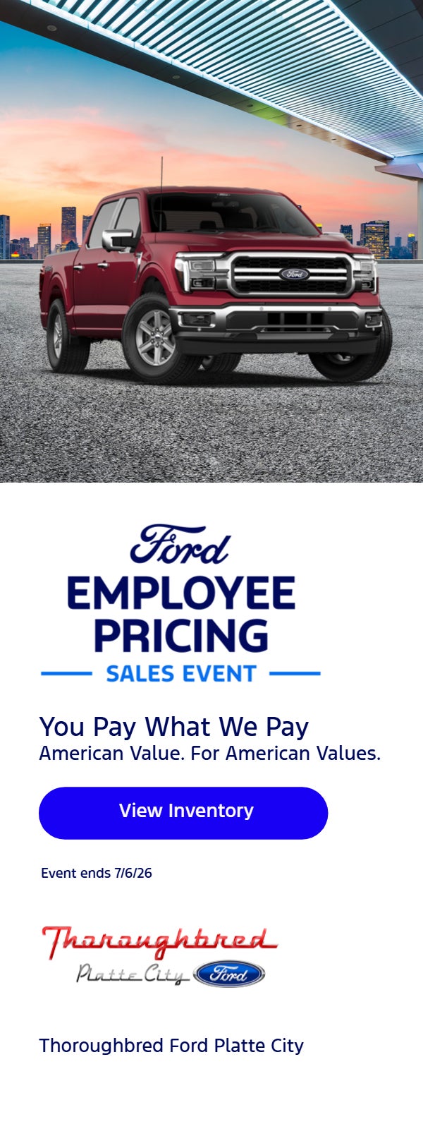 New Ford F-150 For Sale MO | Thoroughbred Ford of Platte City